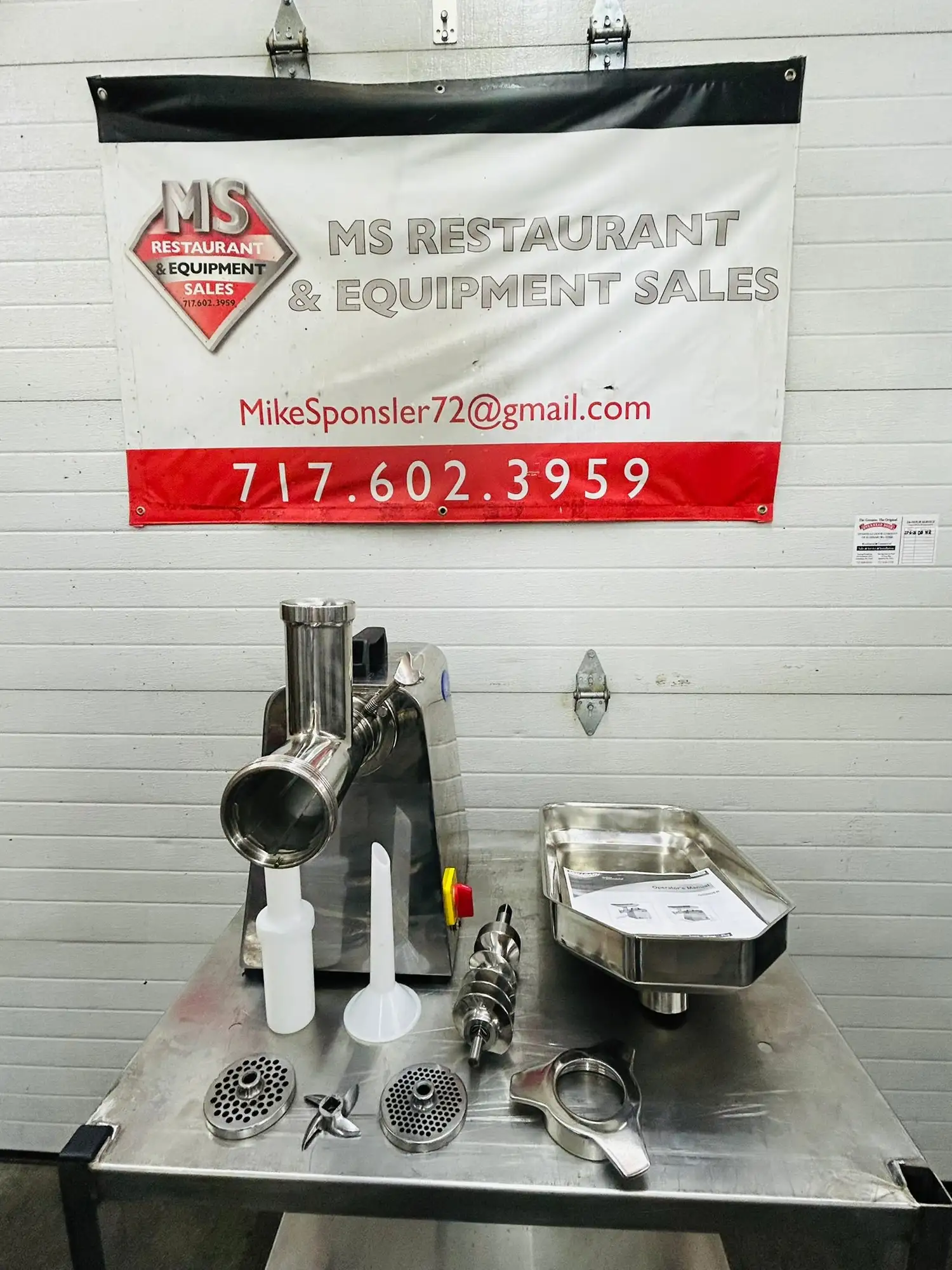 Used _UNKNOWN_ _UNKNOWN_ Grinders / Shredders - Food Pennsylvania US | MS Restaurant and Equipment Sales #1393747
