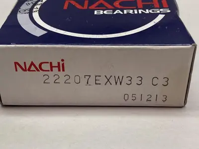 Used NACHI 22207EXW33 C3 Bearings | Surplus Asset Holdings #1198485