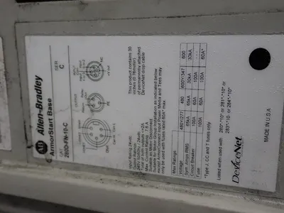 Used ALLENBRADLEY 280DF12Z10CGRW3PI Starters Ohio US | HGR 24 #885601