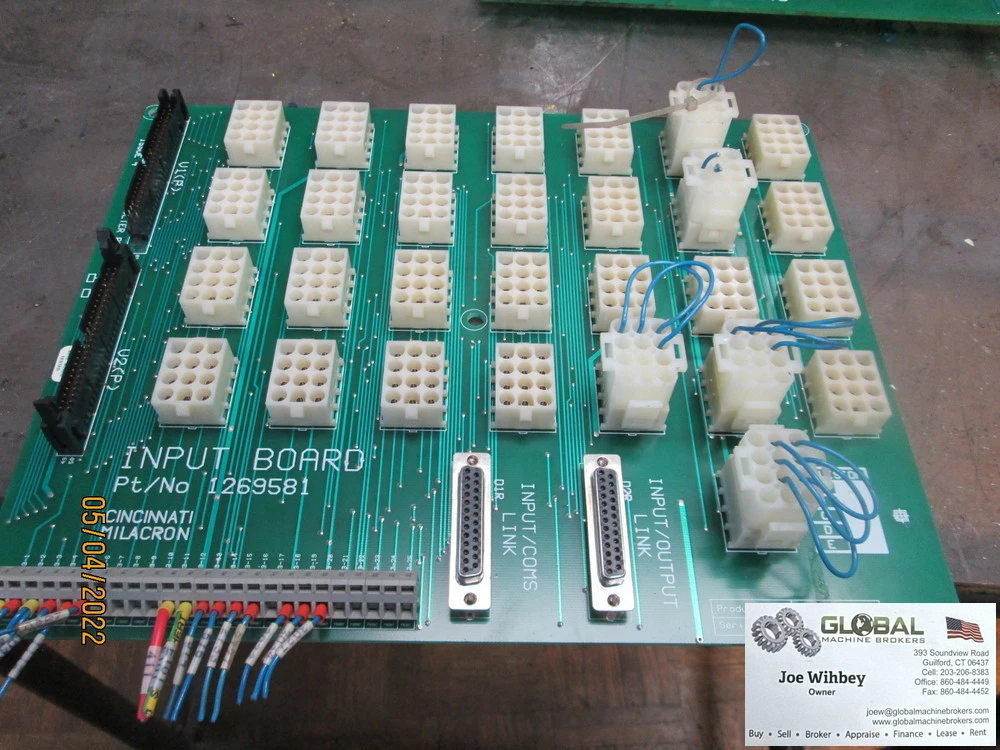 Cincinnati Milacron Input Board 1269581, Arrow CNC Parts PCB-FSC-472-95