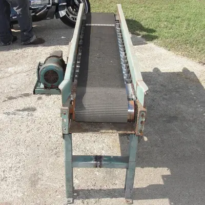 SPC6904  Conveyor Interlake belt conveyor CS, 10" w x 76" l