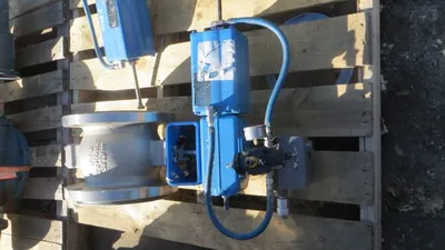 Neles Jamesbury 8"-150 V-Ball Control Valve
