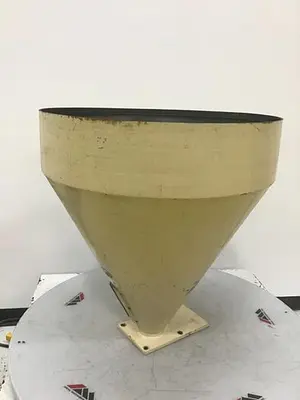 USED METAL FABRICATOR HOPPER