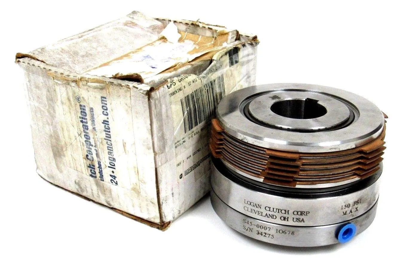 NEW LOGAN CLUTCH CORP S45-0007 CLUTCH ASSEMBLY S450007 IO678