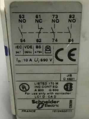 USED TELEMECANIQUE LADN31