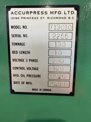 1993 ACCURPRESS 713010 Brakes | GMT (15)