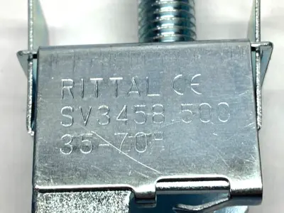 New | in-Stock Rittal Conductor Terminal, Carbon Steel, Zinc-Plated, LOT OF 8 Terminal Blocks Michigan US | Maverick Industrial Sales #1487286