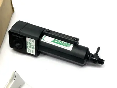 USED SPEEDAIRE MODULAR AIR LINE FILTER 1/4" NPT PORTS