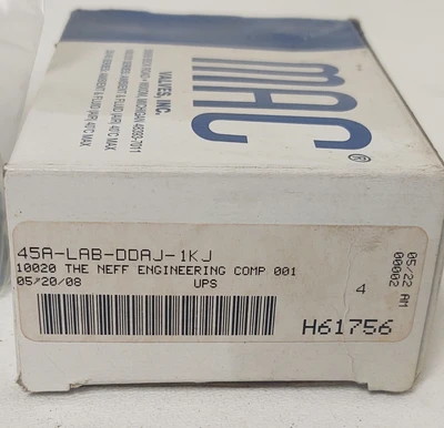 NEW M·A·C 45A-LAB-DDAJ-1KJ