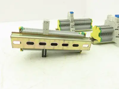Connectwell Hongfa 41F-1Z-C2-5 Terminal Block Relay base D Rail Mixed Lot of 78
