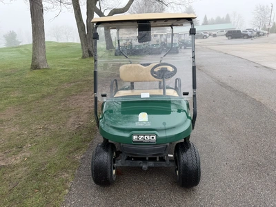 (1) 2017 E-Z-Go golf cart with a Kawasaki gas engine, model 625111G01, does not include Club canopy,...