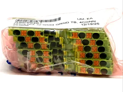 New | in-Stock Phoenix Contact Terminal Block DIN Rail 3209594 LOT OF 6 Terminal Blocks Michigan US | Maverick Industrial Sales #1398911