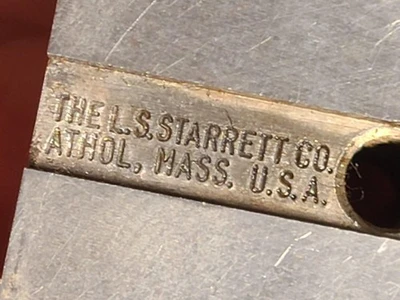 USED Starrett Does Not Apply