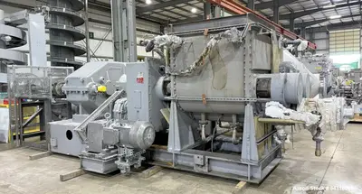 Aaron Process 300 Gallon Sigma Blade Mixer Extruder. 450 Gallon Total Capacity.