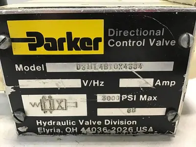 USED PARKER D3ML4B10X4384
