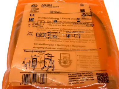 NEW IFM EFECTOR O6H-FPKG/0,30M/US SENSOR O6H301