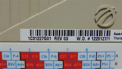 Westinghouse Emerson 1C31227G01 Ovation Analog Input (Current) Module Rev. 03 Used