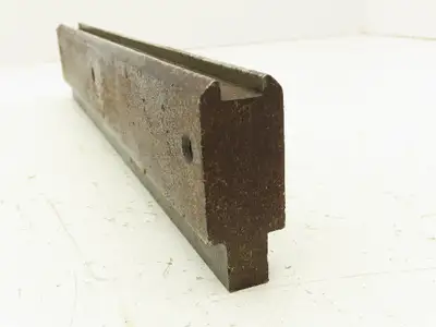 Press Brake Die 13-1/8" Long 7/16" W U Bend 3/16" D 1-3/4" H 1/2" Tang