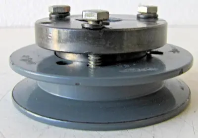 Amec Single Groove Pulley 3.75" OD 1B34SH With 7/8" ID Bushing