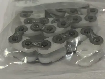 NEW TSUBAKI ROLLER CHAIN POLY-STEEL 35PC 1' FOOT LENGTH