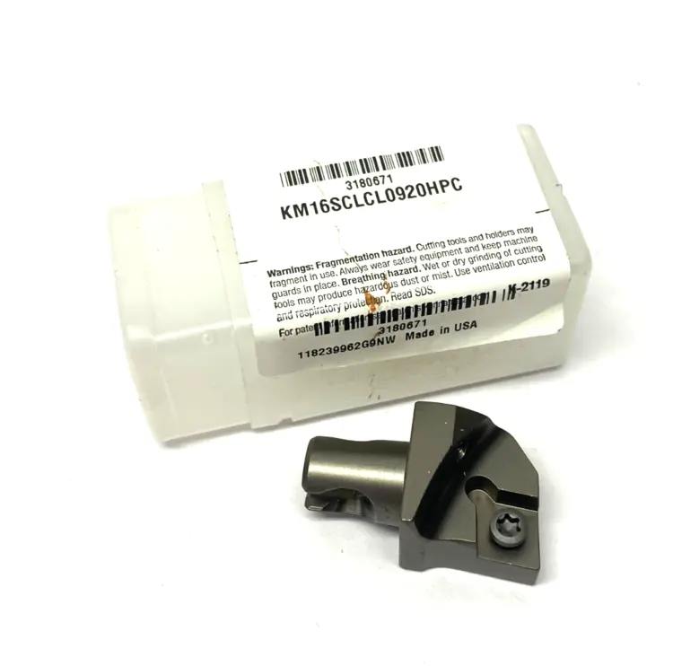 New | in-Stock KENNAMETAL KM MICRO™ CUTTING UNIT SCLC-95° S-CLAMPING KM16SCLCL0920HPC KM / VM Holders Michigan US | Maverick Industrial Sales #1091380
