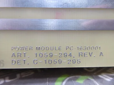 Rochester Instrument Systems Macrodyne PC-1630001 Power Module C-1059-295 Used