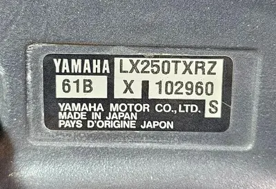USED YAMAHA LX250TXRZ