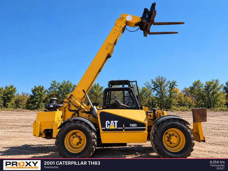 Used 2001 CATERPILLAR TH83 Telehandlers New Jersey US | Proxy Equipment #1539943
