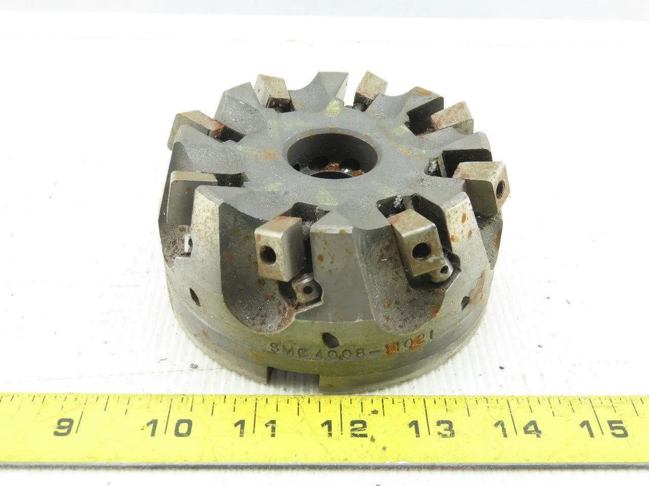 Dijet SMC4008-11021 4" Indexable Face Mill Cutter 1-1/2" Arbor 8 Flute