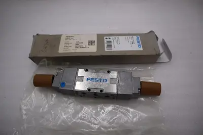 NEW OPEN BOX FESTO MFH-5/3G-1/8-B 30484 Air Solenoid Valve STK H1369