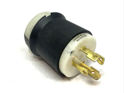 Used Hubbell Twist-Lock Plug 30A 600VAC Bus Bars & Plugs Michigan US | Maverick Industrial Sales #1400838