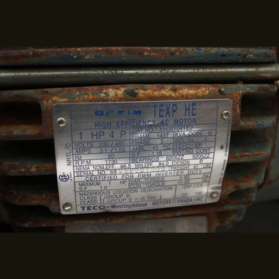 USED TECO WESTINGHOUSE XH00104TE2