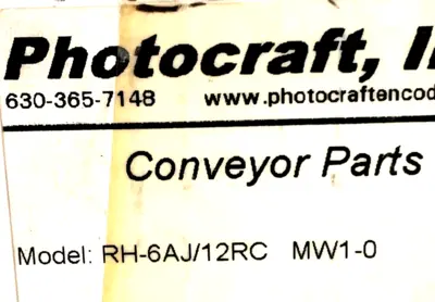 NEW PHOTOCRAFT RH-6AJ/12RC ENCODER RH6AJ12RC