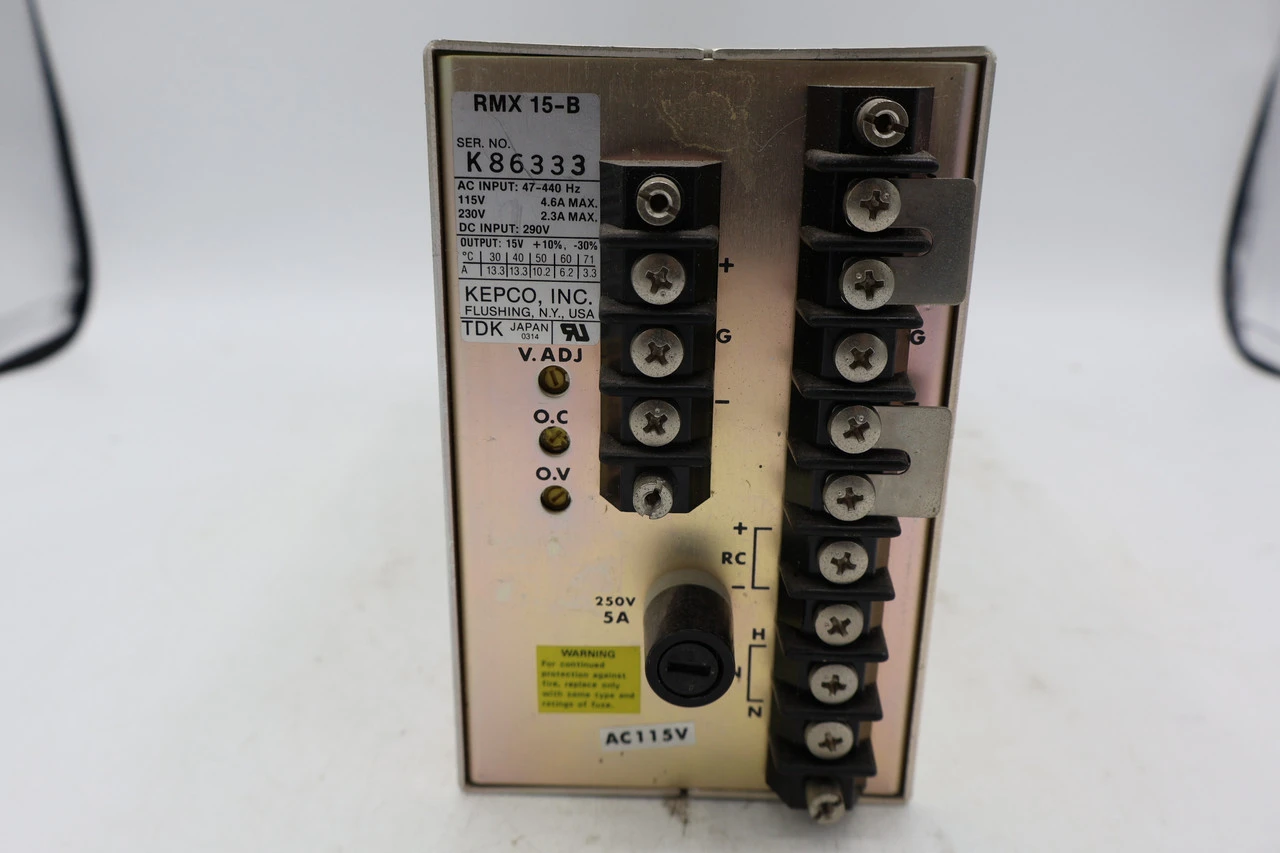 USED KEPCO RMX 15-B