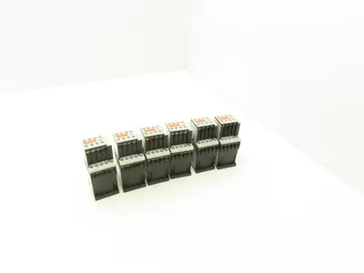 Siemens 3RH1244-1BB40 SIRIUS Contactor Relay 4NO + 4NC 24VDC Coil Lot of 6