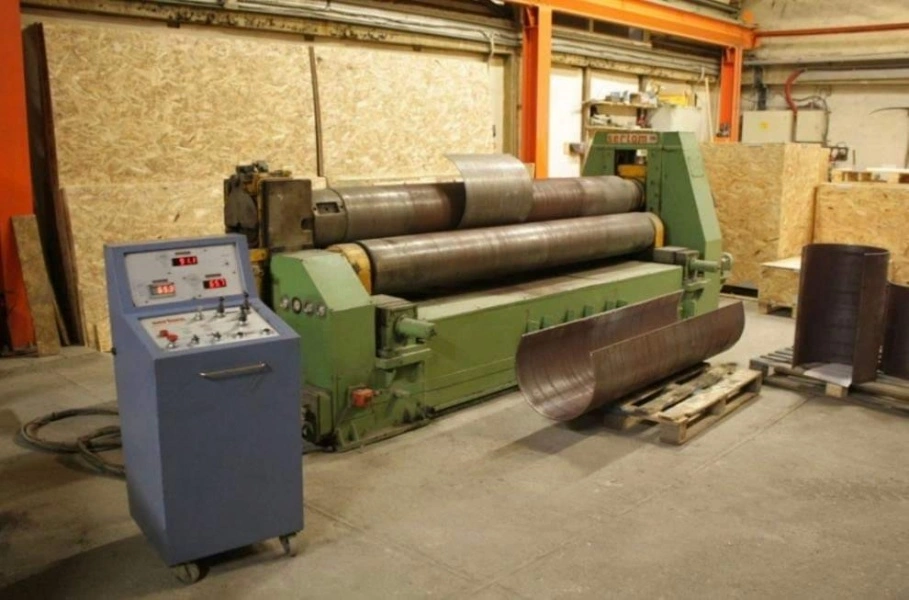 SERTOM 3-Rolls Plate Bending Rolls, in working condition