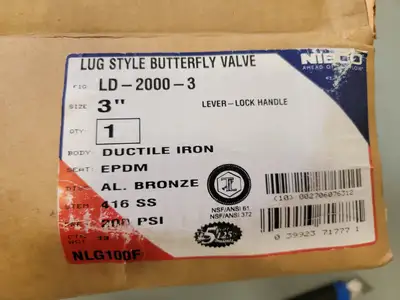 NEW NIBCO LD-2000-3