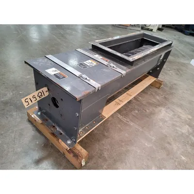 Used 12" Dia. X 5' long Carbon Steel Screw Auger Feeder [PART]