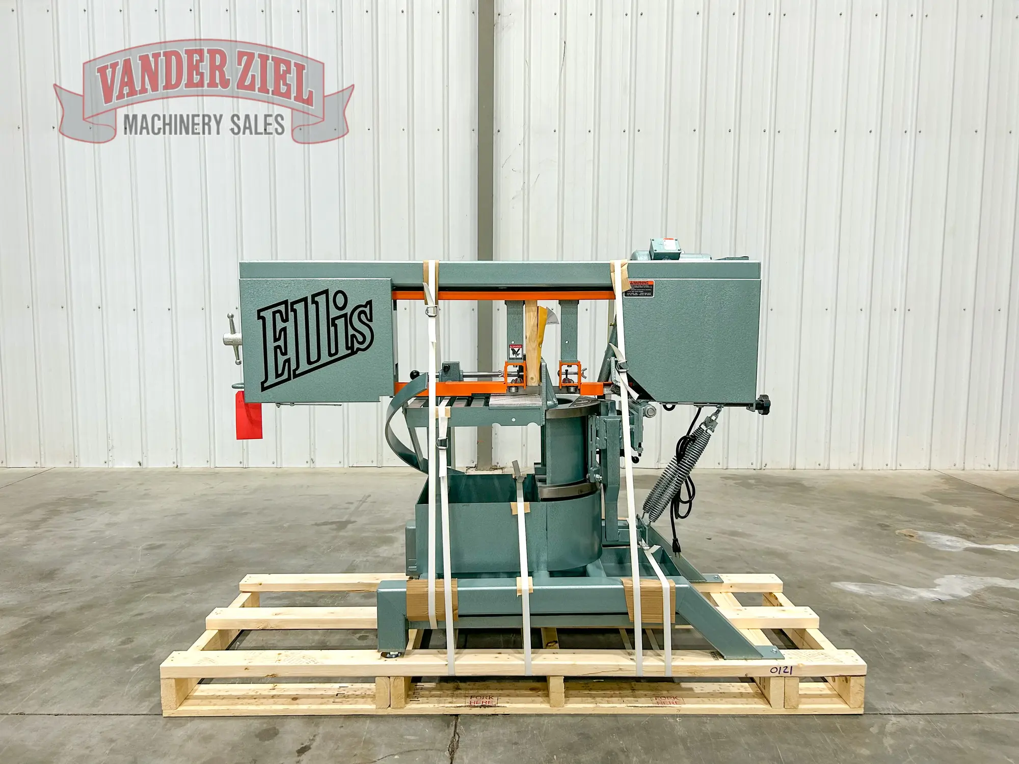 New | in-Stock ELLIS 1800 Horizontal Band Saws Michigan US | Vander Ziel Machinery Sales #480068