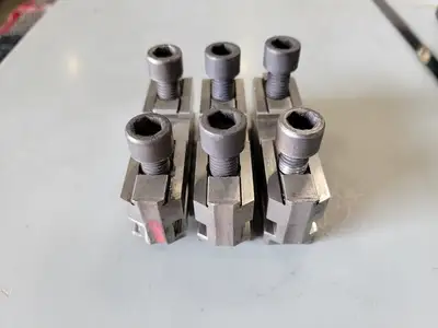 Lathe Chuck Top Jaws 3-3/4" x 2-1/4" x 1" (Set of 3)
