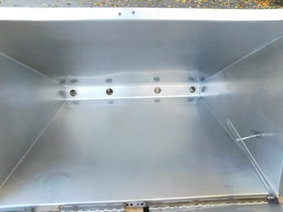 USED FILLER HOPPER FOUR SPOUT HOPPER
