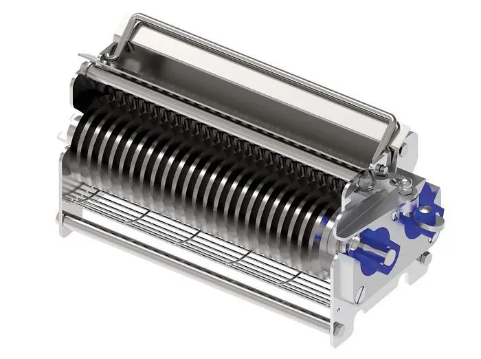 5/8″ (15 mm) Fajita Meat Strip Cutter Cradle with 32 Blades for Electric Meat Tenderizer #47709
