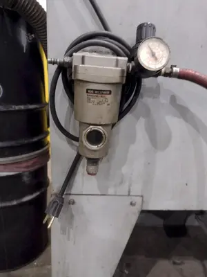 SKAT BLAST DRY BLAST SYSTEM ABRASIVE AIR SAND SHOT BOOTH & DUST COLLECTOR: YOBRO #24818