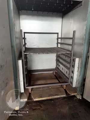 48"W x 84"H x 48"L, B1-500, Electric, Walk-In/Truck Oven, 500-F, Solvent Rated