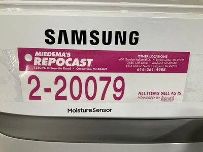 Used SAMSUNG DVE45T6000W Residential Appliances Michigan US | Miedema Asset Management Group #1577969