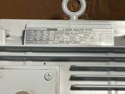 Used TOSHIBA JEC21372000 Motors (misc) Ohio US | HGR 24 #1300890