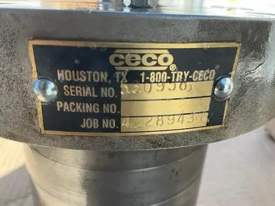 Rebuilt CECO 2.5” Packing Case PN 541772A SN 5309583
