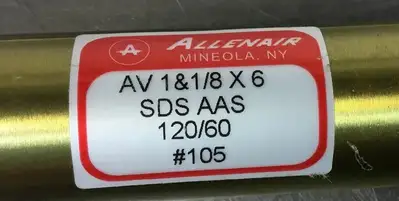 ALLENAIR AV 1&1/8x6 SDS-AAS 120/60 #105 Cylinder 6B