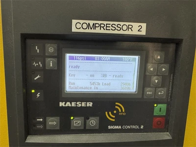 Used 2022 KAESER "AS 30" Rotary Screw & Sliding Vane Air Compressors Texas US | MachineryMax #1486574