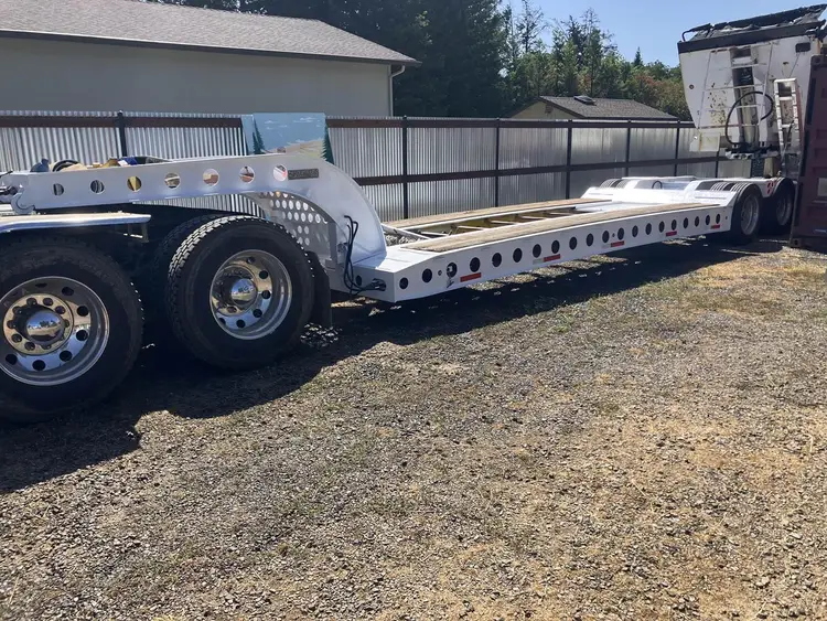 Used 1982 COZAD 40 TON Lowboy Trailers California US | Ben Kaplan Equipment #1250117
